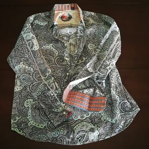 Robert Graham button down shirt. Size XL